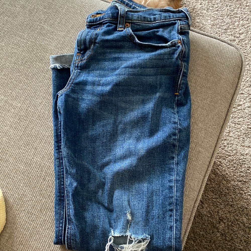 Ankle cuff jeans